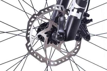 NEW Wilde Dark Star Steel Hardtail Mountain Bike - Gold Metal Flake and Sparkle Black