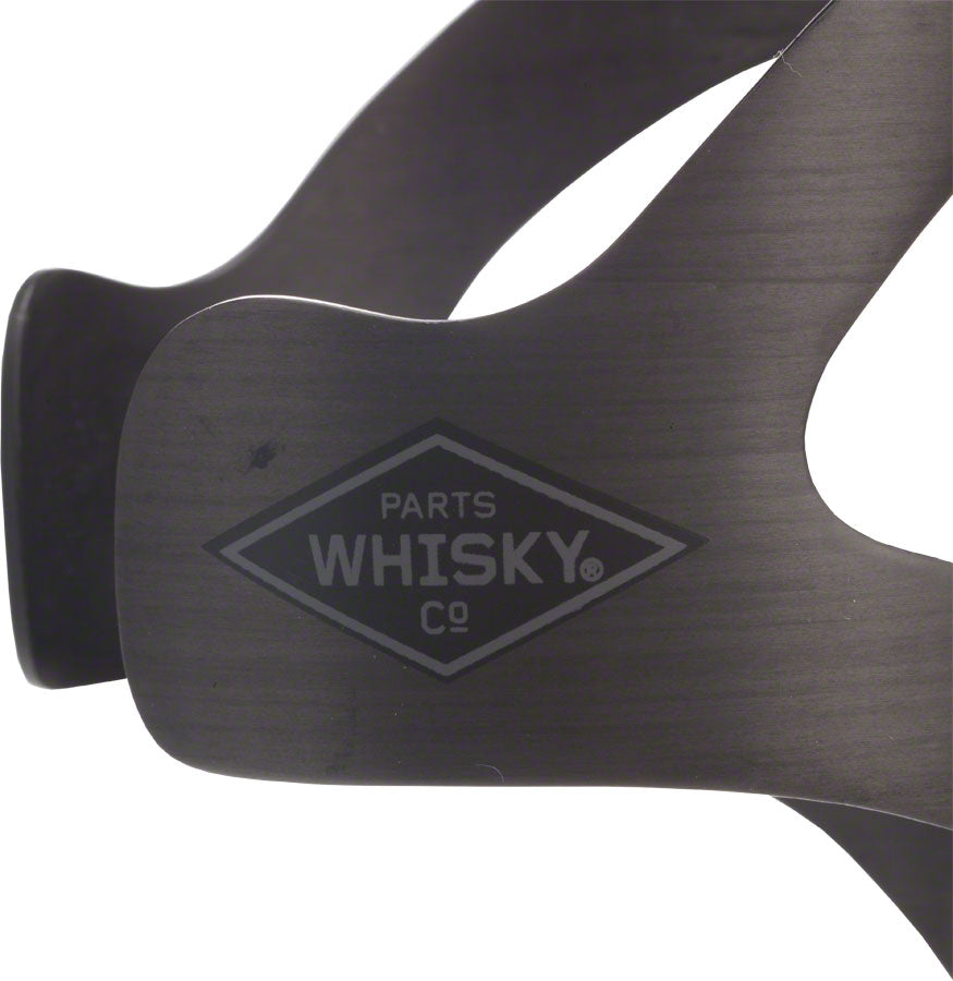 NEW WHISKY No.9 C3 Carbon Water Bottle Cage - Top Entry, Matte Black