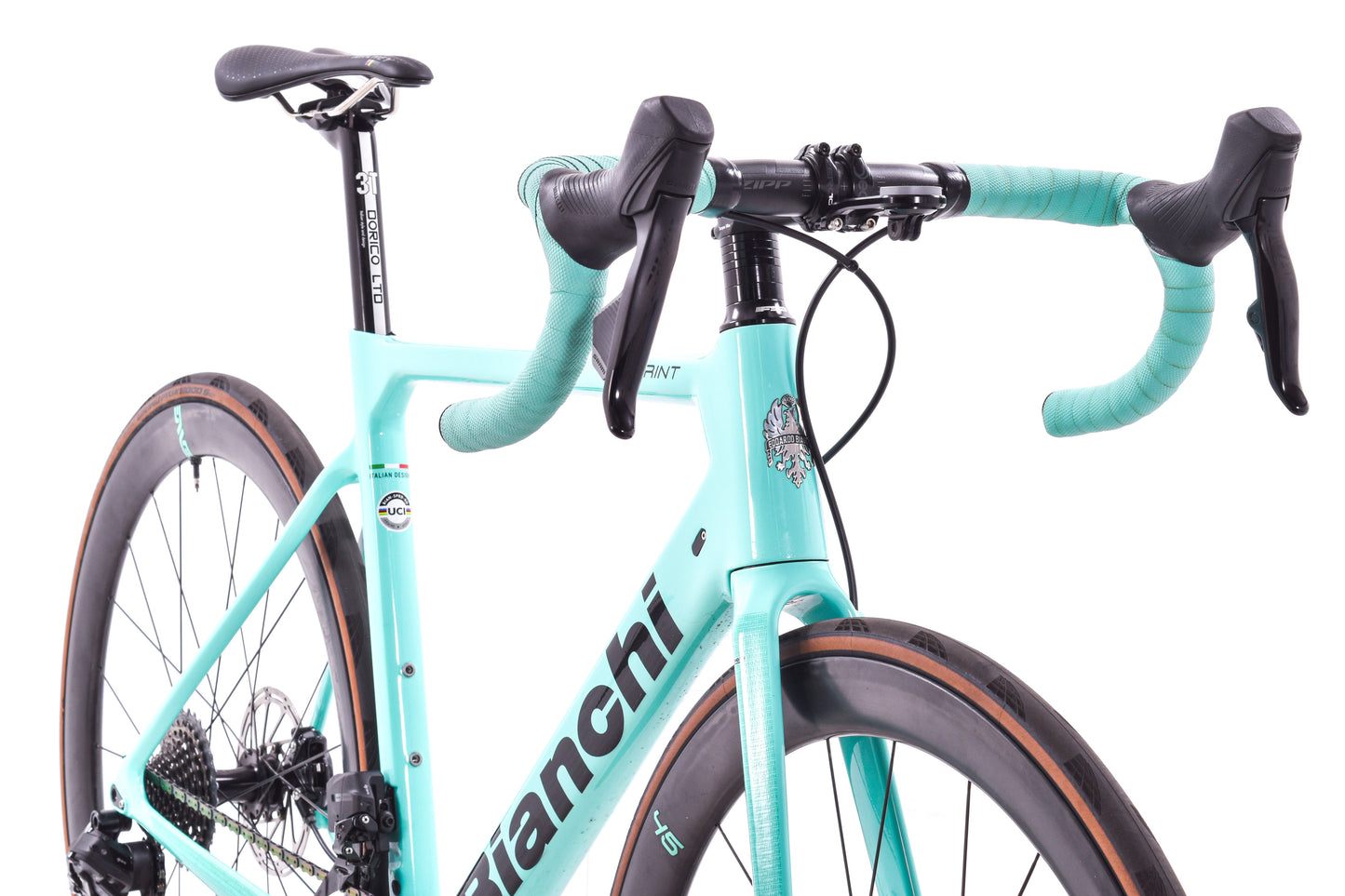 USED 2022 Bianchi Sprint 55cm Road Bike SRAM Force/Rival AXS 2x12 ENVE