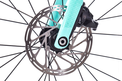 USED 2022 Bianchi Sprint 55cm Road Bike SRAM Force/Rival AXS 2x12 ENVE Carbon Wheels Celeste