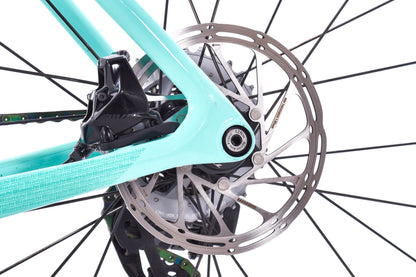 USED 2022 Bianchi Sprint 55cm Road Bike SRAM Force/Rival AXS 2x12 ENVE Carbon Wheels Celeste