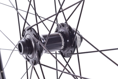 USED Shimano Alloy Tubeless Road Wheelset 700C CL Disc HG 11 speed 12mm Thu Axle