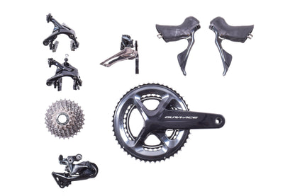 USED Shimano Dura-Ace R9100 2x11 Mechanical Rim Brake Road Groupset 172.5 52/36t
