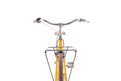 USED Creme Cycles Caferacer Lady Uno Small/Med Mixte Urban Cruiser 3 speed Bike Yellow