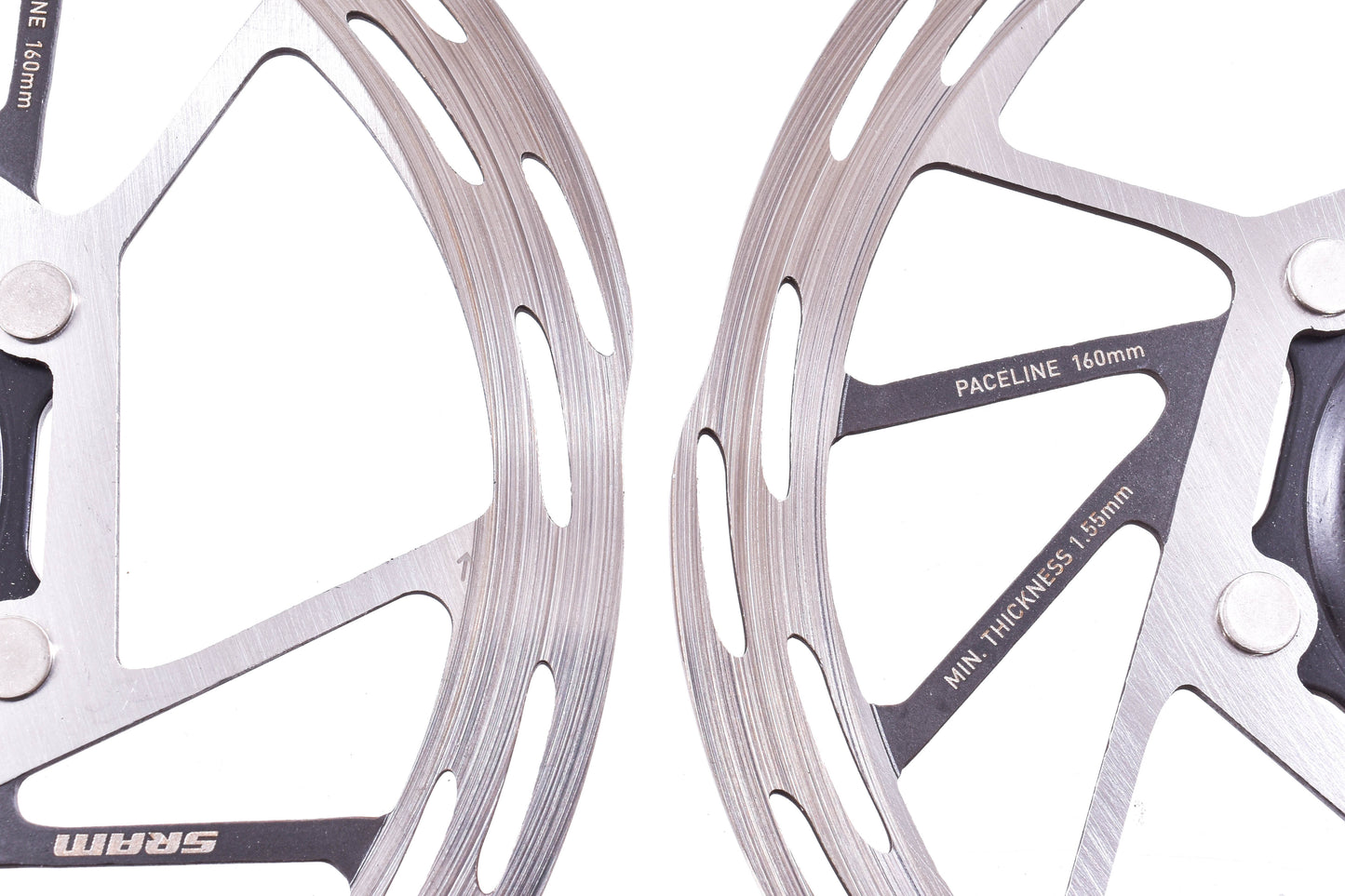 USED SRAM Rival AXS D1 Flat Mount Hydraulic Brake Calipers w/ 160mm Paceline Center Lock Rotors (1)
