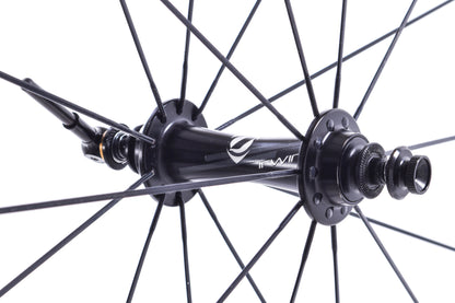 USED Irwin Carbon Tech 38 Carbon Wheelset 700c Rim Brake QR Shimano HG 11