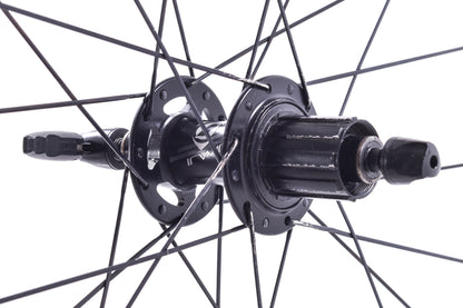 USED Irwin Carbon Tech 38 Carbon Wheelset 700c Rim Brake QR Shimano HG 11