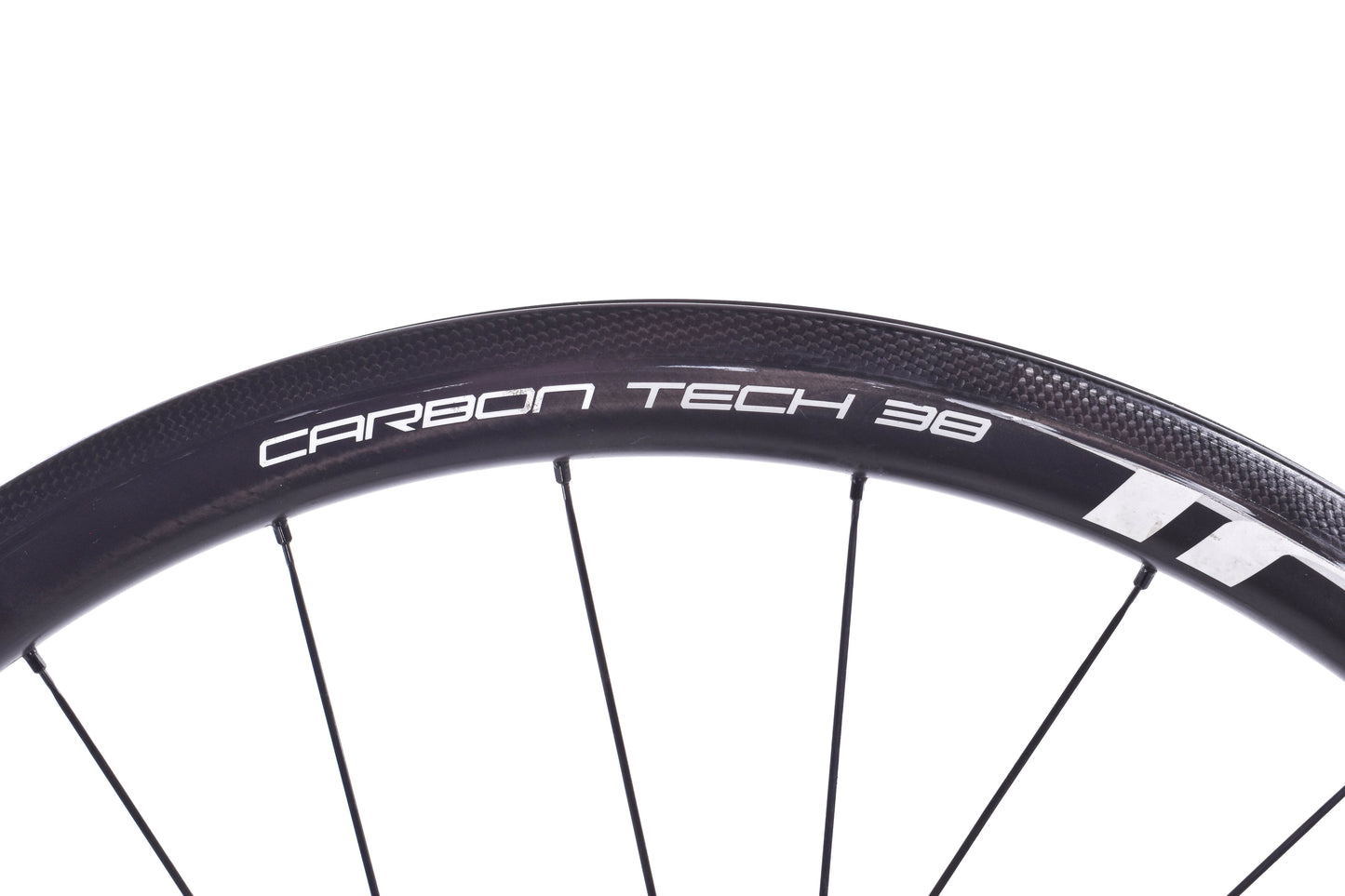 USED Irwin Carbon Tech 38 Carbon Wheelset 700c Rim Brake QR Shimano HG 11
