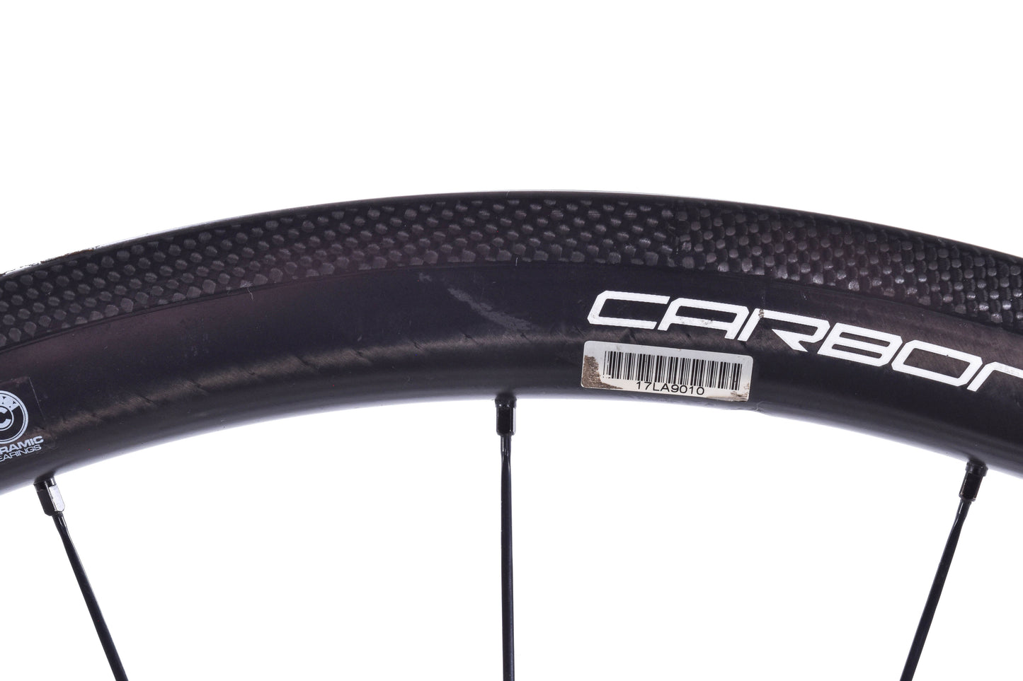 USED Irwin Carbon Tech 38 Carbon Wheelset 700c Rim Brake QR Shimano HG 11