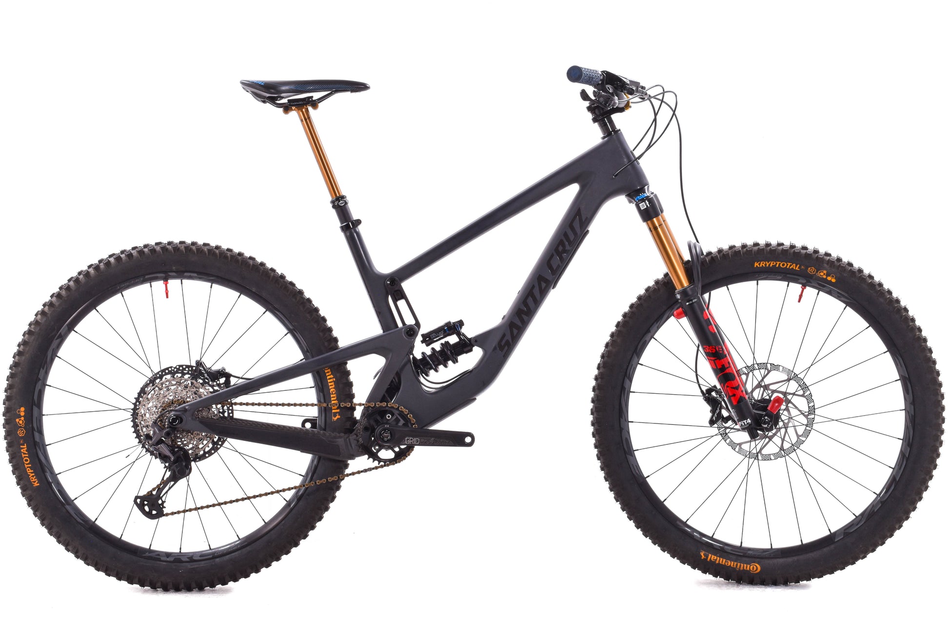 USED 2019 Santa Cruz Megatower CC Coil XL Full Suspension Mountain Bik