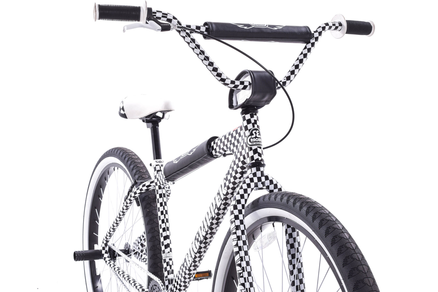 USED SE Big Ripper 29" Van's Checkerboard Freestyle BMX Bike Life
