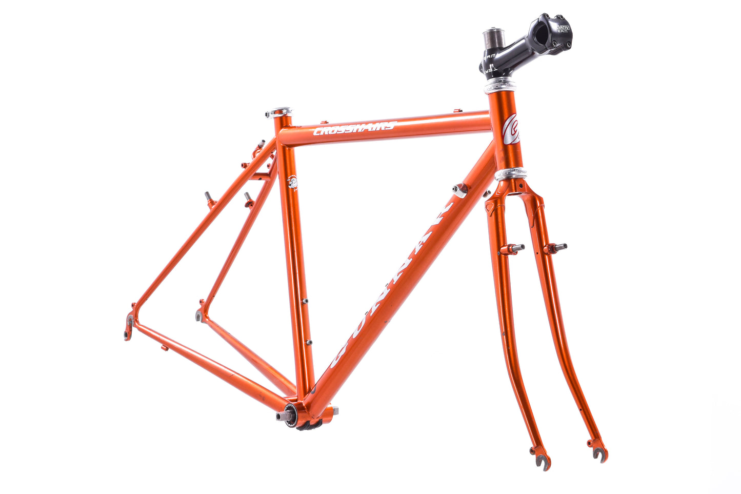 USED Gunnar Crosshairs Steel Frame Small Canti/Rim Brake w/ Chris King Headset Made in USA Waterford Cyclocross Gravel Touring