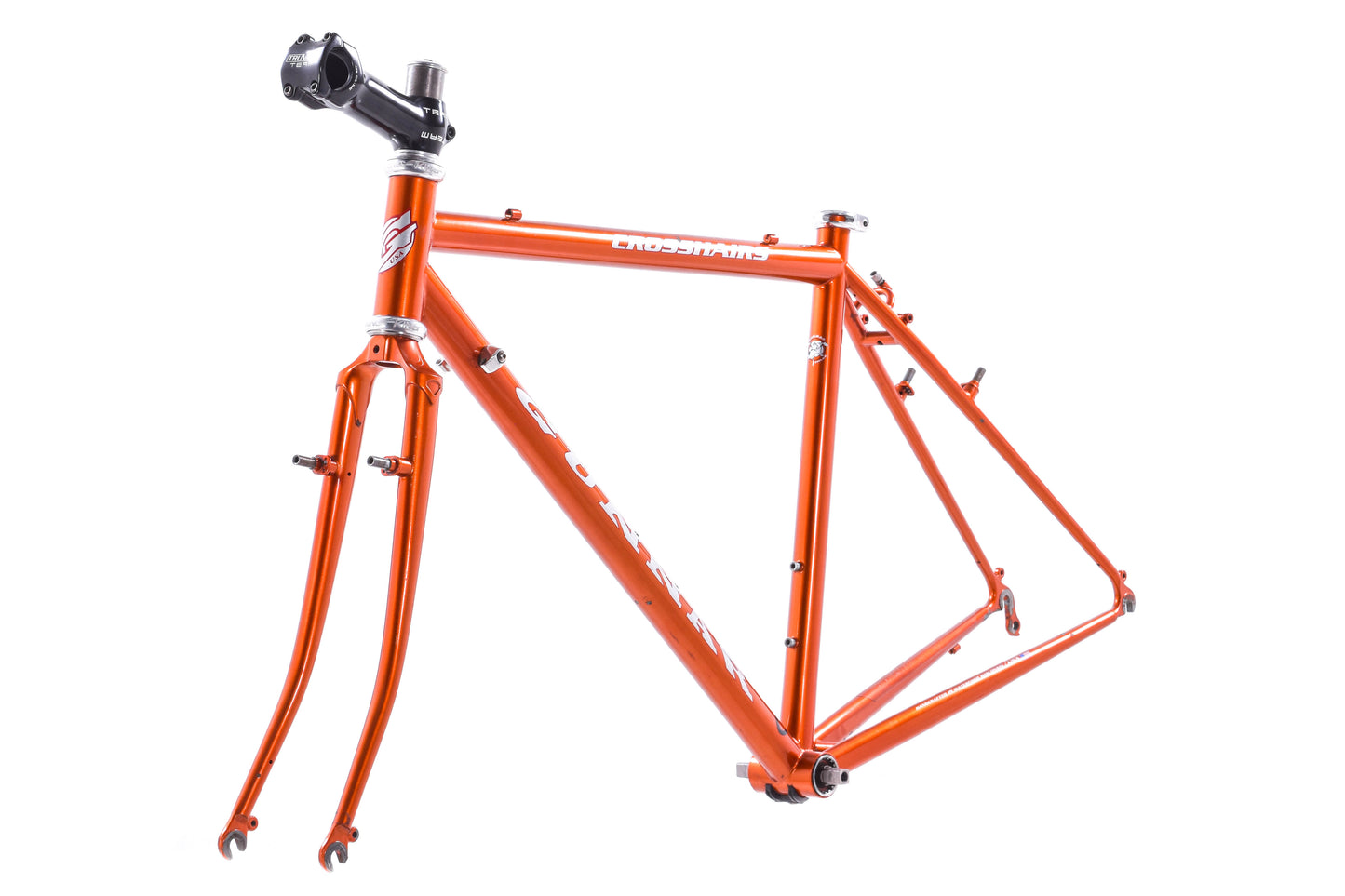 USED Gunnar Crosshairs Steel Frame Small Canti/Rim Brake w/ Chris King Headset Made in USA Waterford Cyclocross Gravel Touring