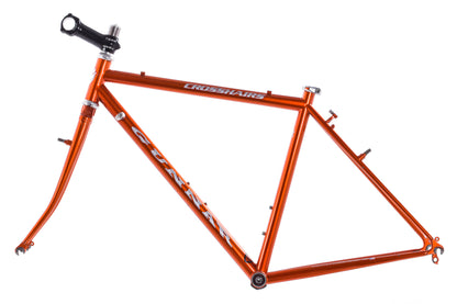 USED Gunnar Crosshairs Steel Frame Small Canti/Rim Brake w/ Chris King Headset Made in USA Waterford Cyclocross Gravel Touring