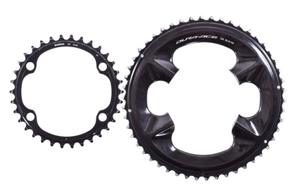 USED Shimano Dura-Ace FC-9200 Compact Chainring set 50/34T