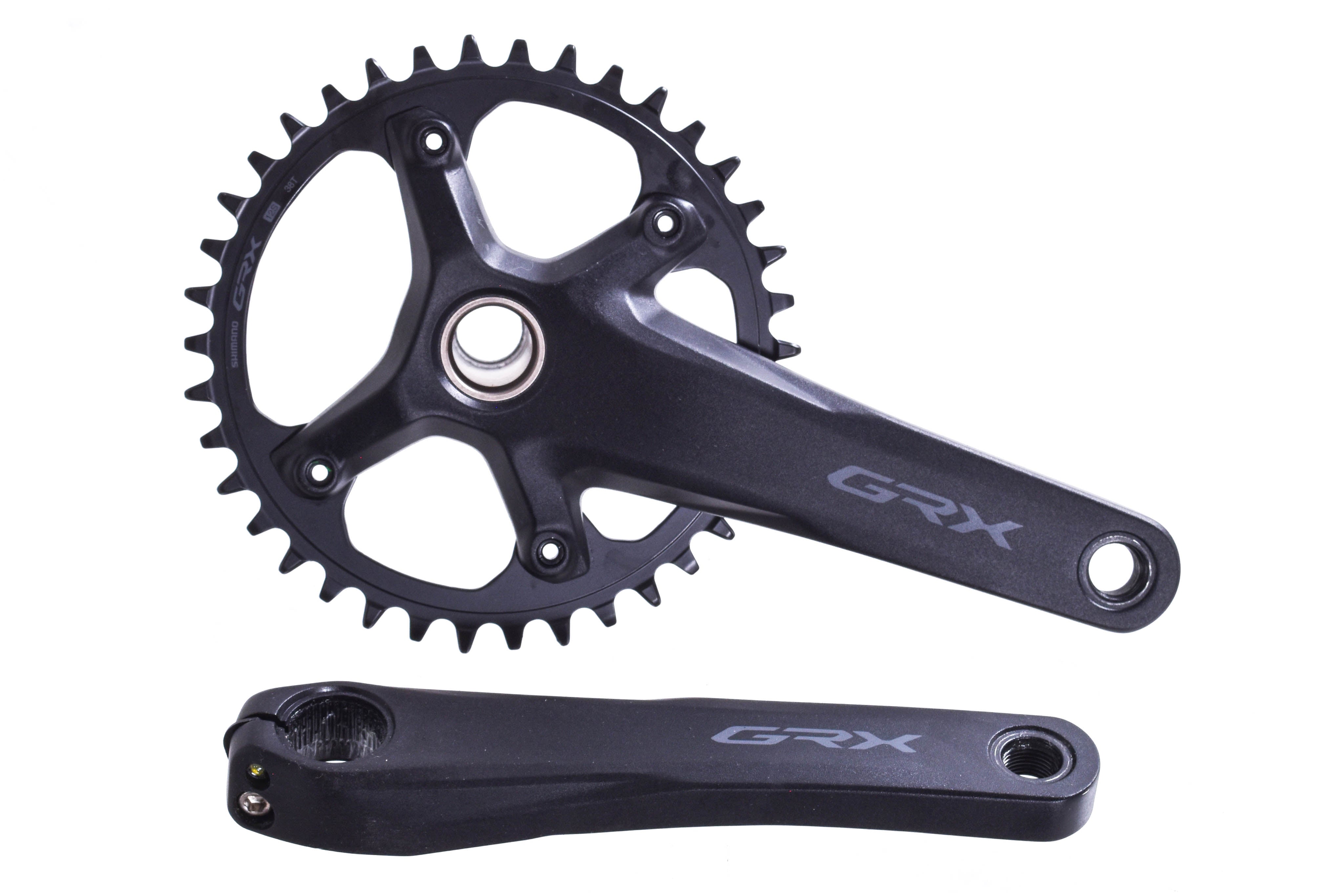 Shimano GRX FC-RX600 クランクアーム 170mm NEW Open Box Shimano GRX FC-RX600 170mm 38T Hollowtech II Crankset 1x1