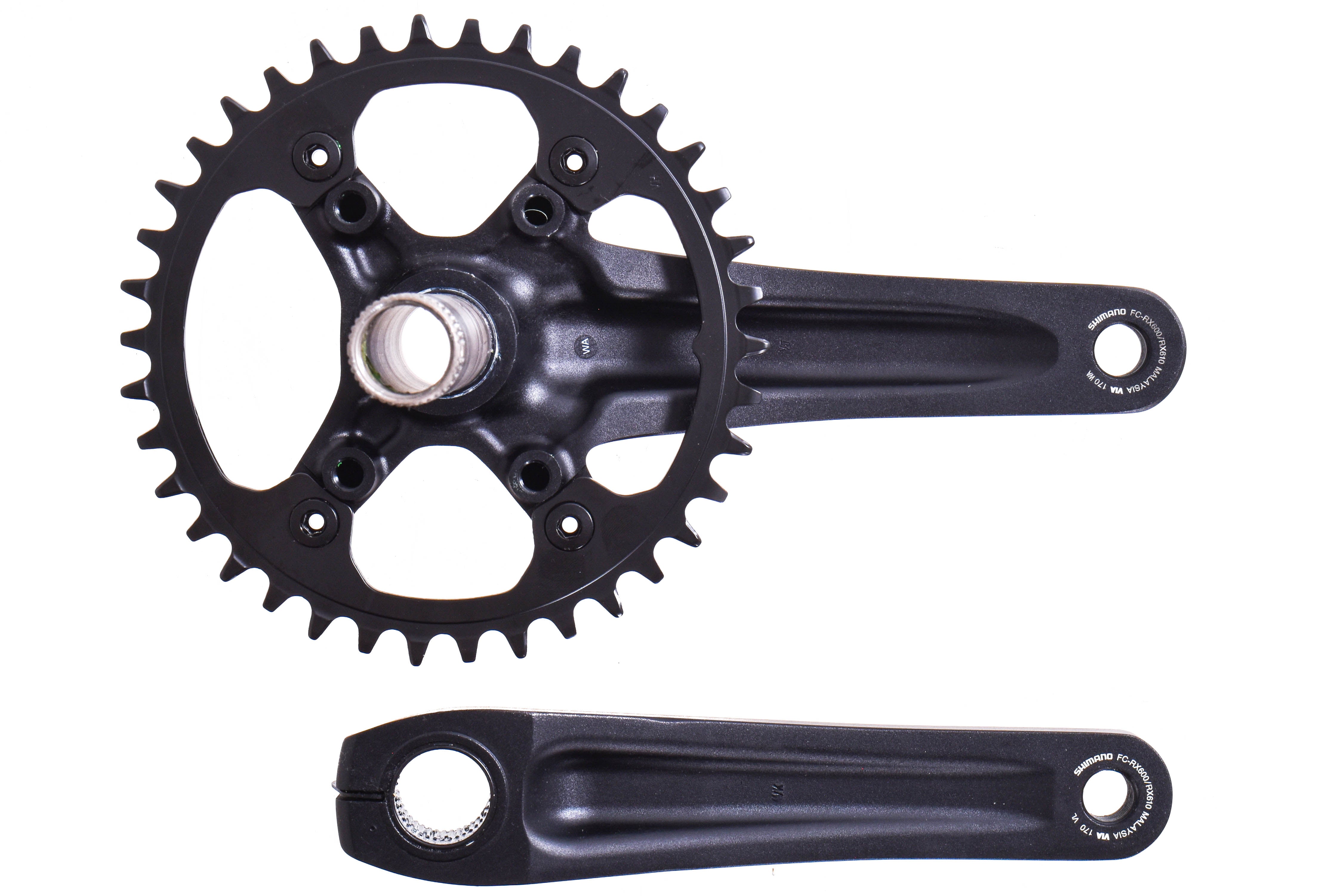 NEW Open Box Shimano GRX FC-RX600 170mm 38T Hollowtech II Crankset 1x1
