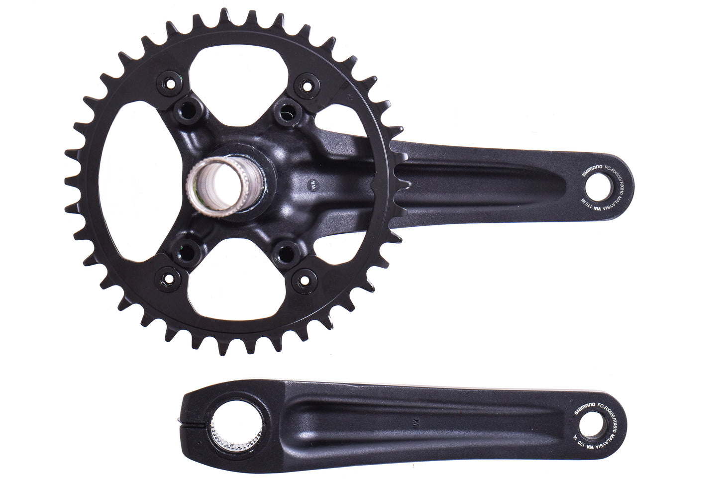 NEW Open Box Shimano GRX FC-RX600 170mm 38T Hollowtech II Crankset 1x12