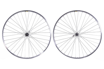 NEW Mavic A119 700C Rim Brake Wheelset w/ Shimano Deore XT Quick Release Hubs Silver 8/9/10s HG