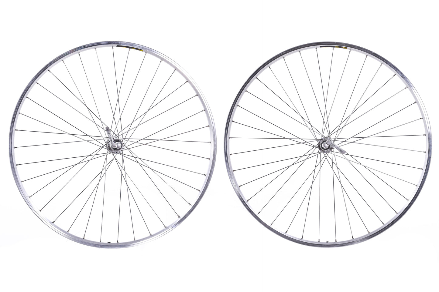 NEW Mavic A119 700C Rim Brake Wheelset w/ Shimano Deore XT Quick Release Hubs Silver 8/9/10s HG