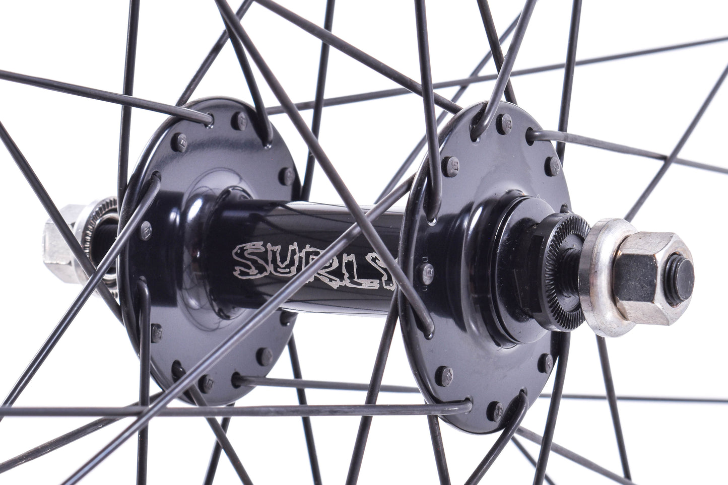 NEW Mavic Open Pro 32H 700C Track Wheelset w/ Surly Hubs Black Bolt On Fixed Gear
