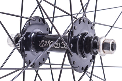 NEW Mavic Open Pro 32H 700C Track Wheelset w/ Surly Hubs Black Bolt On Fixed Gear