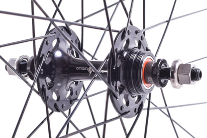 NEW Mavic CXP22 700C Track Wheelset w/ Origin 8 Hubs Black Fixed/Free Flip Flop