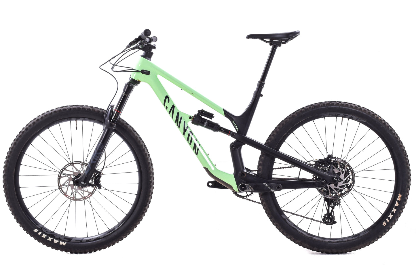 USED 2021 Canyon Spectral 29 CF 7 Large Carbon Full Suspension MTB NX Eagle