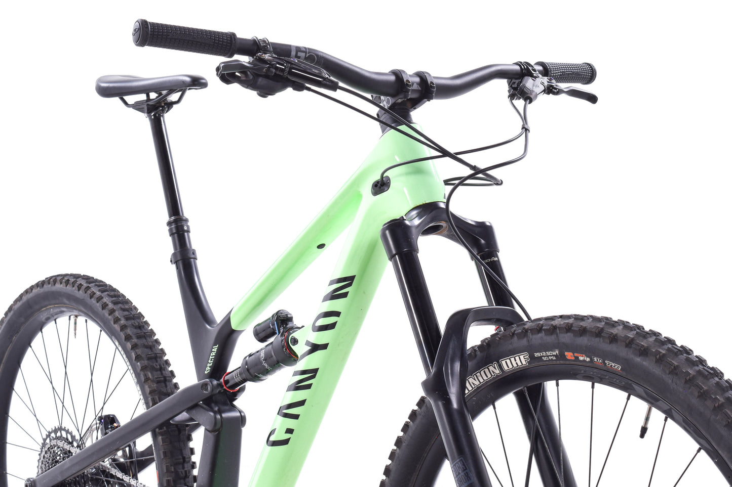 USED 2021 Canyon Spectral 29 CF 7 Large Carbon Full Suspension MTB NX Eagle