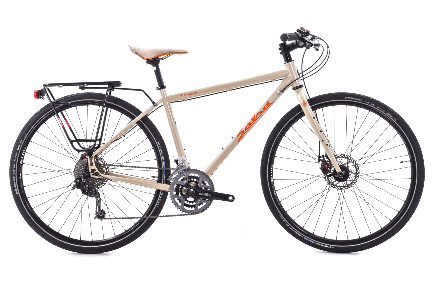 USED Salsa Marrakesh Steel Touring Bike Flat Bar Small Shimano Deore 3X9 Disc Brake