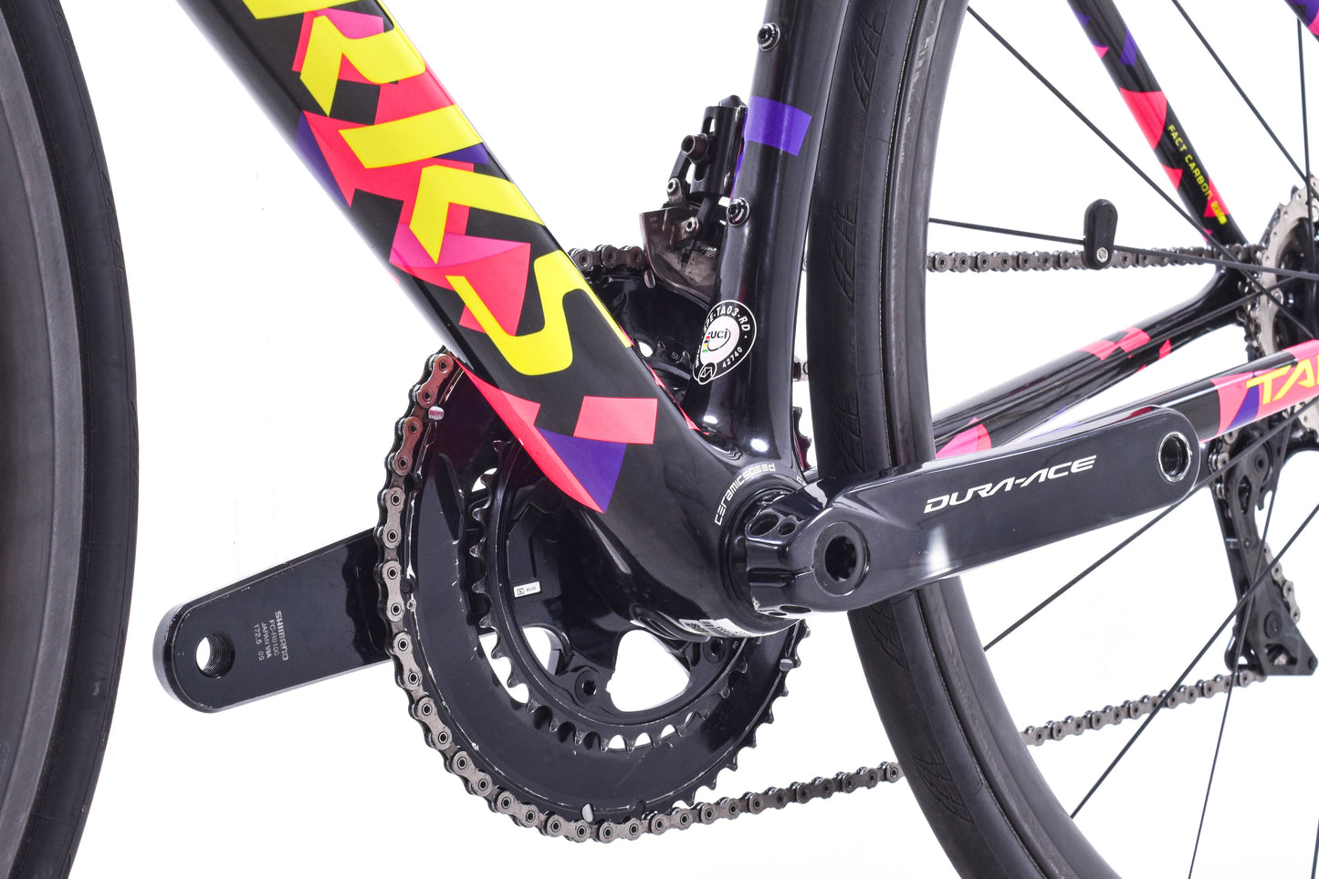 USED 2018 Specialized S-Works Tarmac SL6 54cm Road Bike w/ Carbon Wheels Shimano Dura-Ace 2x11 speed Mechanical Rim Brake