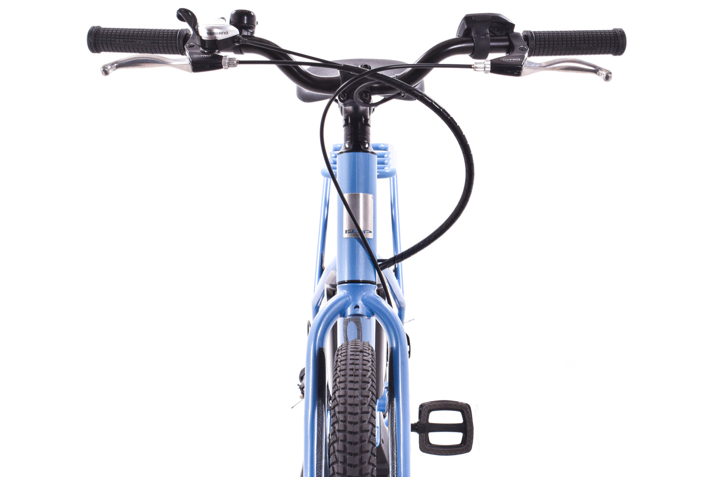 USED iZip eVibe 2.0 Class 1 e-bike Small Step Thru Blue Shimano 1x7 Speed Bosch Motor