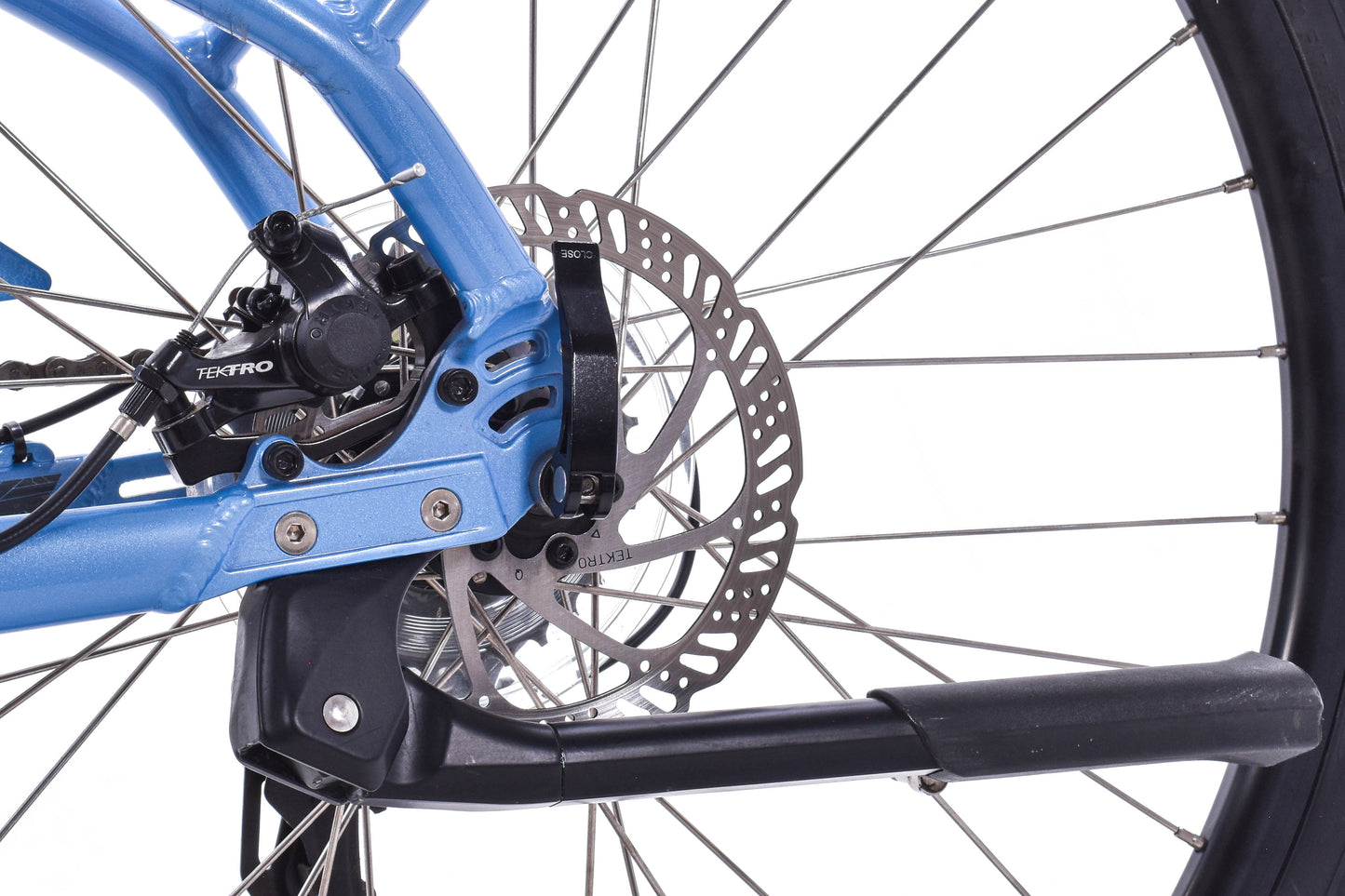 USED iZip eVibe 2.0 Class 1 e-bike Small Step Thru Blue Shimano 1x7 Speed Bosch Motor