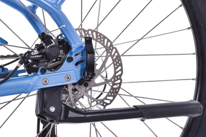 USED iZip eVibe 2.0 Class 1 e-bike Small Step Thru Blue Shimano 1x7 Speed Bosch Motor