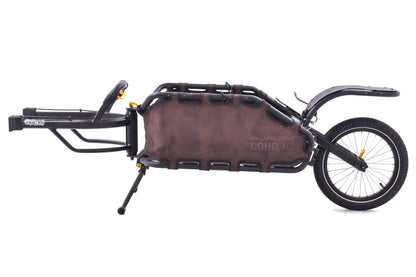 USED Burley Coho XC Single Wheel Cargo Bike Trailer w/ 16"+ Wheel Kit