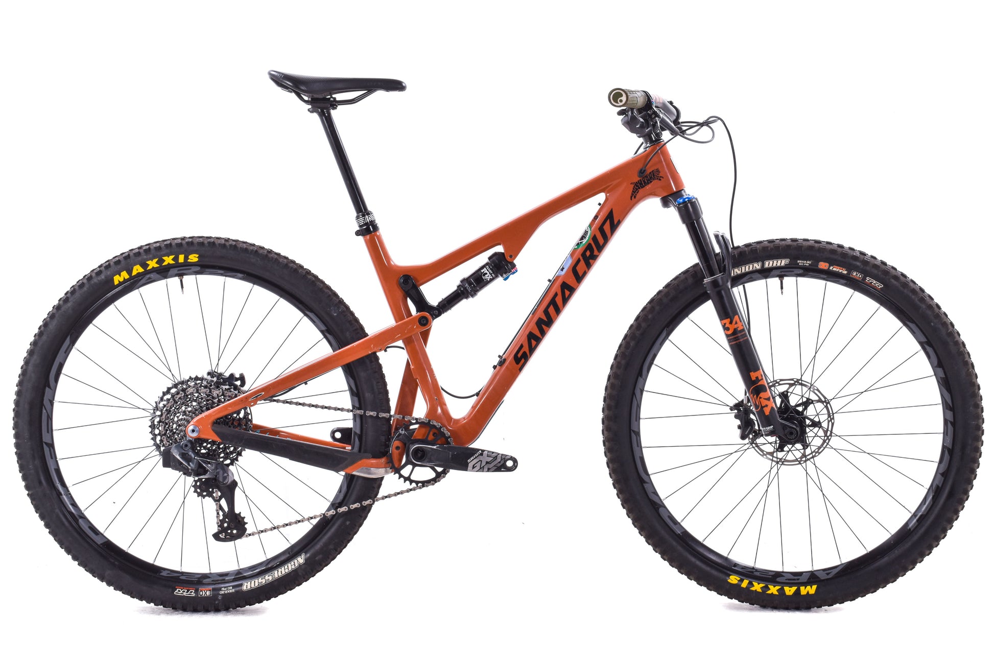 USED 2018 Santa Cruz Tallboy Large Carbon Mountain Bike 29er SRAM GX E