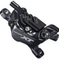 NEW Shimano Deore XT BL-M8100/BR-M8120 Disc Brake and Lever - Rear Hydraulic Post Mount 4-Piston Finned Metal Pads Black