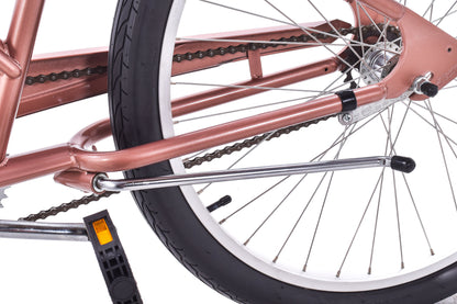 USED Electra Cruiser 1 Single Speed Beach Cruiser 26" Wheel Step Thru Rose Coaster Brake