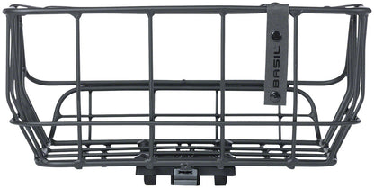 NEW Basil Portland Rear Basket - MIK Mount, Aluminum, Black - Around the Cycle