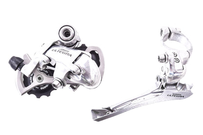 USED Shimano Ultegra 6600 Groupset 2x10 Rim Brake Silver Compact 50/34T (No Shifters)