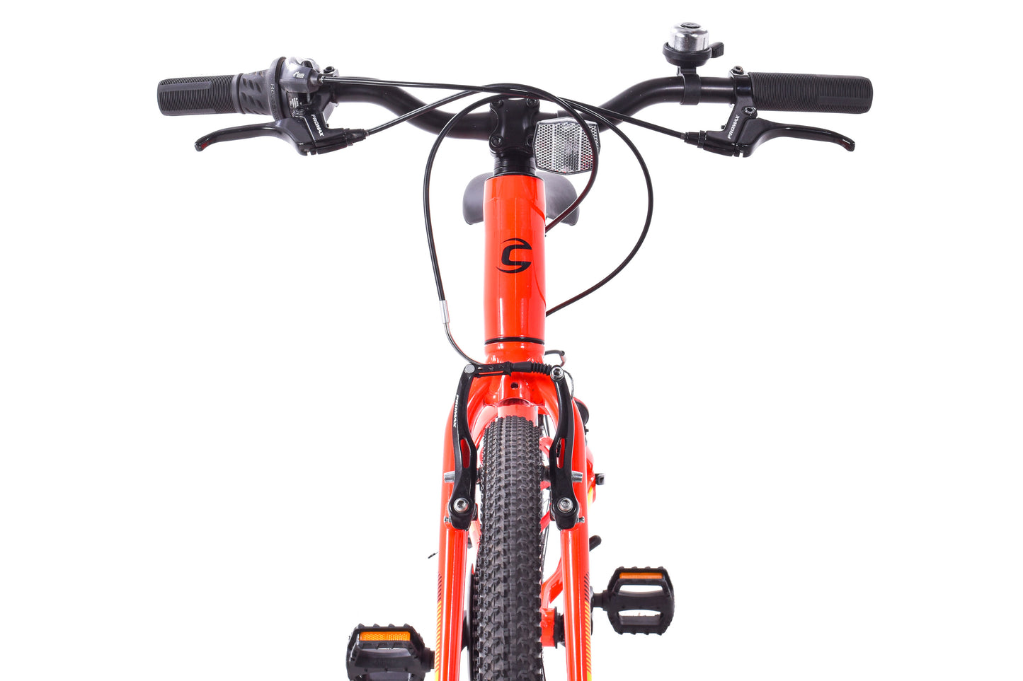 USED Cannondale Quick 24" Kid's Hybrid Bike Acid Red 1x7 speed