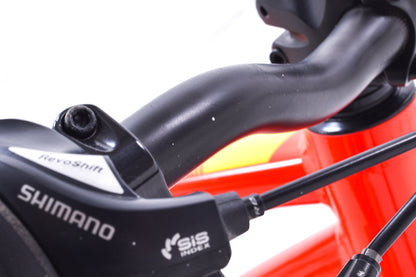 USED Cannondale Quick 24" Kid's Hybrid Bike Acid Red 1x7 speed