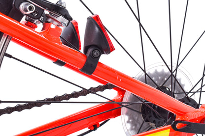 USED Cannondale Quick 24" Kid's Hybrid Bike Acid Red 1x7 speed