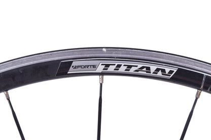 USED Forte Titan Road Wheelset 700c Shimano HG 8/9/10 Rim Brake QR