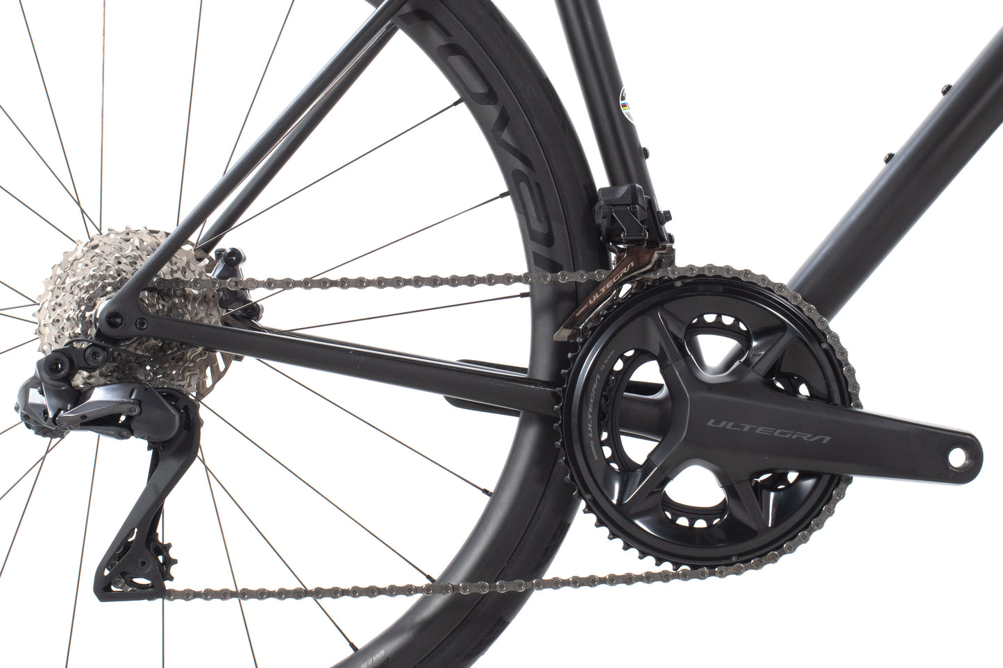 USED 2023 Specialized Aethos Pro 54cm - Shimano Ultegra Di2 2x12 speed Road Bike Carbon Wheels