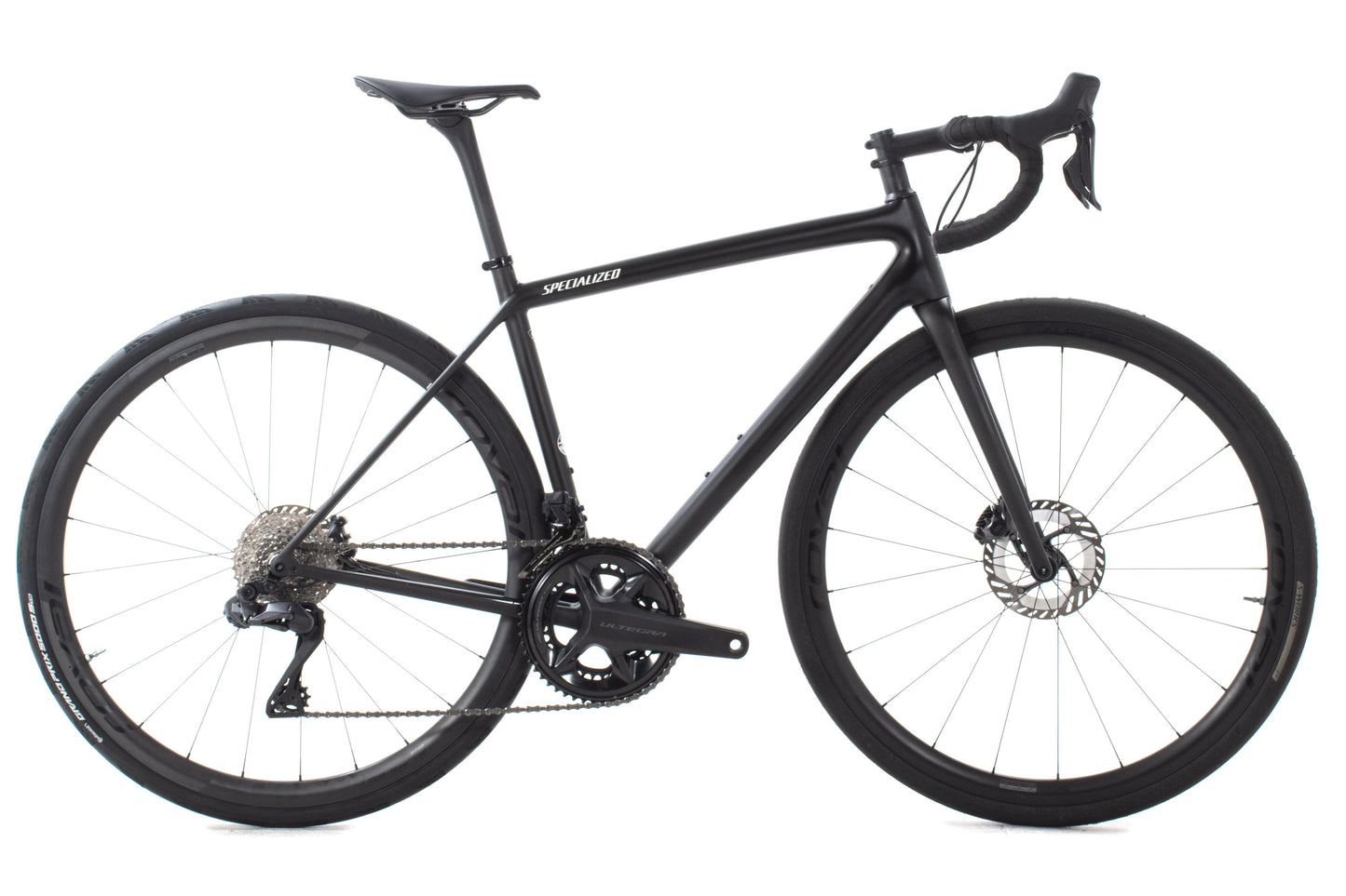 USED 2023 Specialized Aethos Pro 54cm - Shimano Ultegra Di2 2x12 speed Road Bike Carbon Wheels