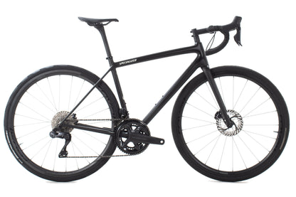 USED 2023 Specialized Aethos Pro 54cm - Shimano Ultegra Di2 2x12 speed Road Bike Carbon Wheels
