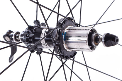 USED Vision Trimax 40 Carbon/Aluminum 700C Disc Wheelset Quick Release Center Lock