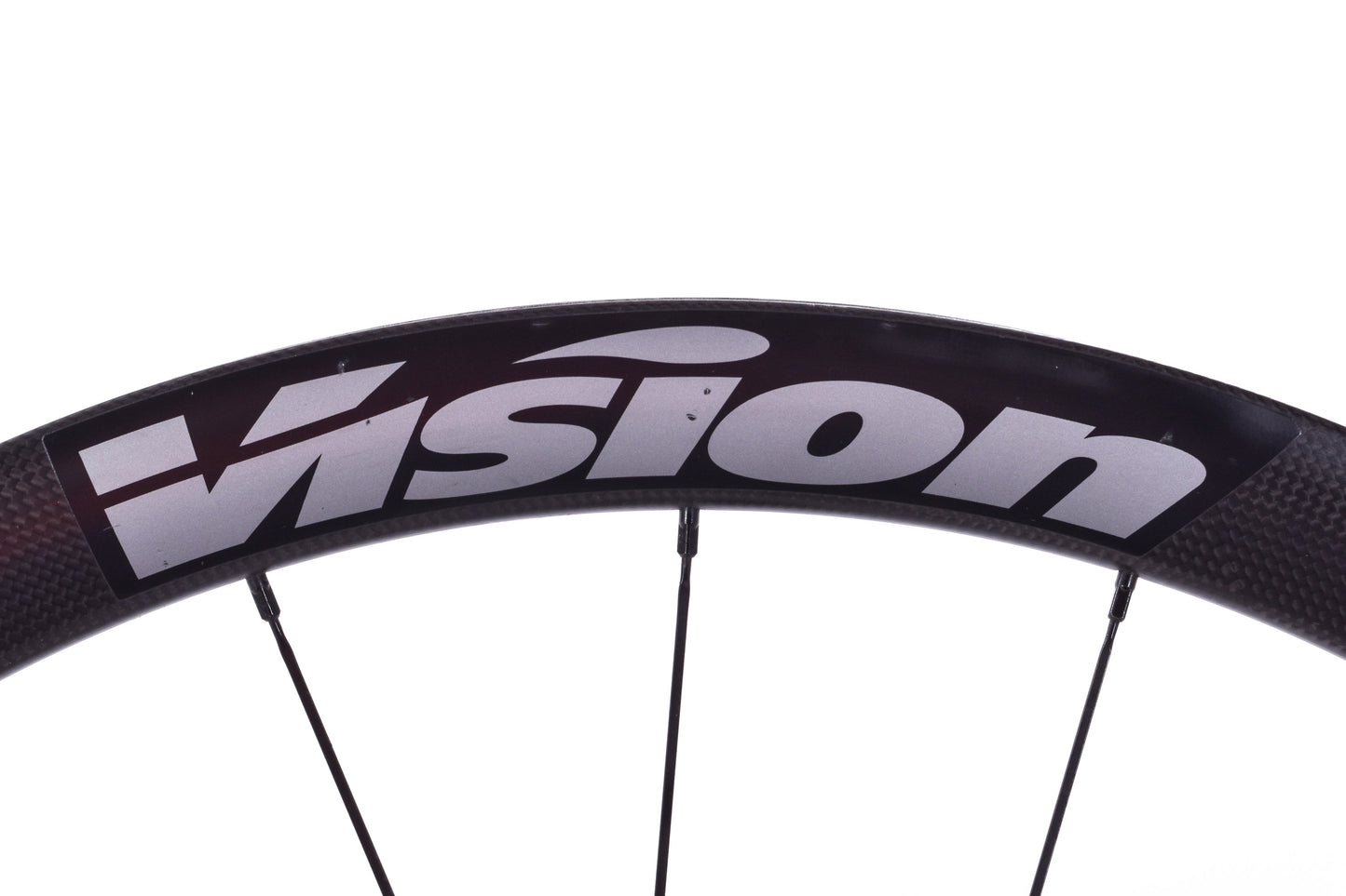 USED Vision Trimax 40 Carbon/Aluminum 700C Disc Wheelset Quick Release Center Lock