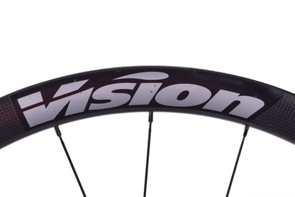 USED Vision Trimax 40 Carbon/Aluminum 700C Disc Wheelset Quick Release Center Lock